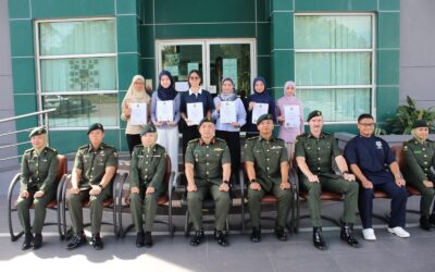 YEAR 12 JERUDONG INTERNATIONAL SCHOOL STUDENTS COMPLETE WORK ATTACHMENT AT DENTAL SERVICES RBLF