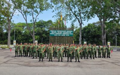 RBLF HOLDS NATIONAL FLAG HANDOVER CEREMONY FOR 34TH AARM CONTINGENT