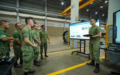 RBLF CONDUCTED PROFESSIONAL VISIT TO SINGAPORE ARMY COMBAT SERVICE SUPPORT COMMAND